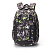 Рюкзак TORBER CLASS X, черно-серый с рисунком "Скейтбордисты"
